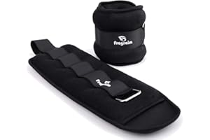FRAGRAIM Ankle Weights, 1/2/3/4/6/8/10 LBS 1 Pair Wrist Leg Arm Weights for Women, Kids and Men, Comfortable and Soft, Perfect for Dancing, Running, Walking, Fitness, Workout, Physical Therapy