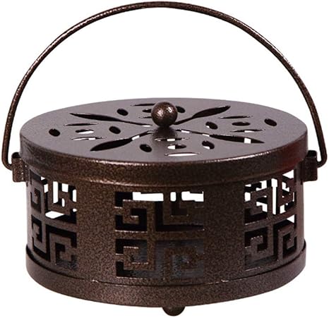 Amazon Co Jp Nuolux 蚊取り線香ホルダー 線香立て 蚊やり 蚊取り器 吊り下げ 虫除け おしゃれ 置き物 屋内 屋外 ホーム キッチン