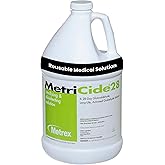 Metrex MetriCide 28 High-Level Sterilizing & Disinfecting Solution – 2.5% Glutaraldehyde, Reusable Up to 28 Days, Disinfectan