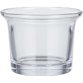 SUPVOX 1 Pack Oriole Feeder Replacement Glass Cup | 2.5 Inch Universal Bird Feeder Jelly Bowl, Glass Feeding Cup for Hummingbird Feeders, Outdoor Garden Patio Balcony Use