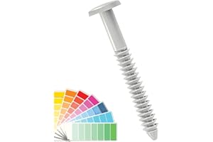 Ekena Millwork LVSL0004PG 3" Lifetime Vinyl Shutter-Lok's (4/Bag)