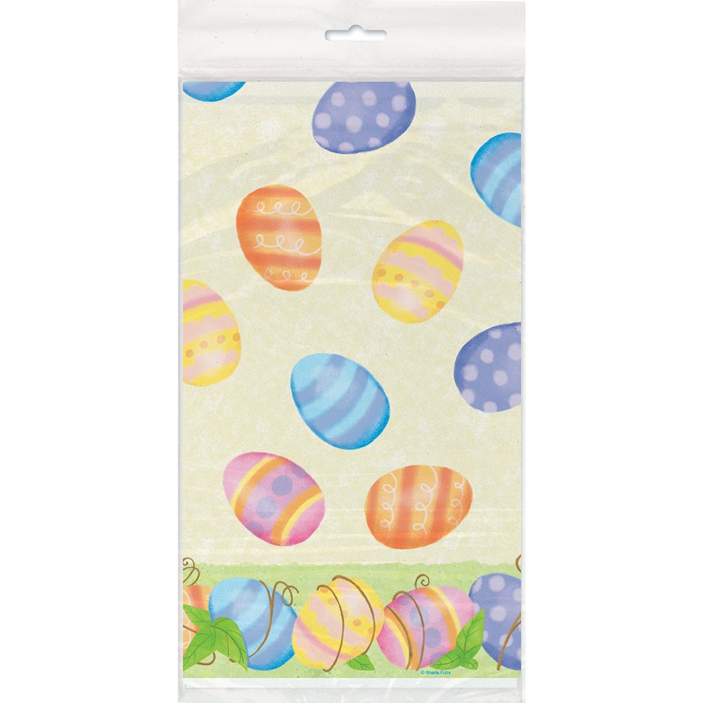 Plastic Spring Easter Tablecloth, 7ft x 4.5ft Amazon.co.uk Toys & Games