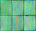 PrettyDiva Mermaid Nail Decals, 24 Sheets Holographic Laser Nail Art Sticker Decals Self-adhesive