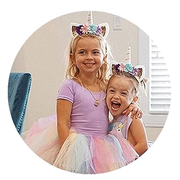 Kingko Hair Hoop Unicorn Headband Hair Hoop Kids Cat Ears Flower