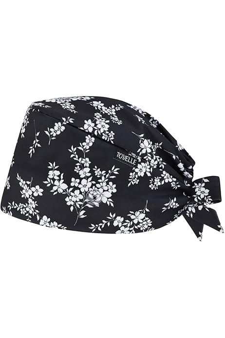 Scrub Cap Men FVQL Pack Of Surgical Cap Scrub Cap With Buttons