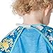 Bumkins Junior Bib / Short Sleeve Toddler Bib / Smock 1-3 Years, Waterproof, Washable, Stain and Odor Resistant – Sea Friends