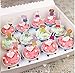 YuanKanJu Peppa Pig 48Pcs Cupcake Toppers Party Decorative Cupcake Topper for Kids Birthday Party Baby Shower