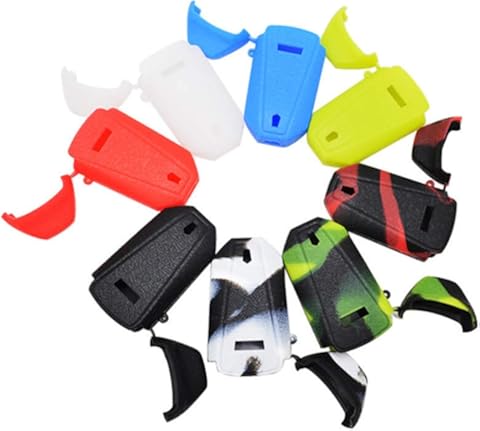 RUILUL - Funda protectora de silicona para Aspire AVP Pro multicolor blanco y negro