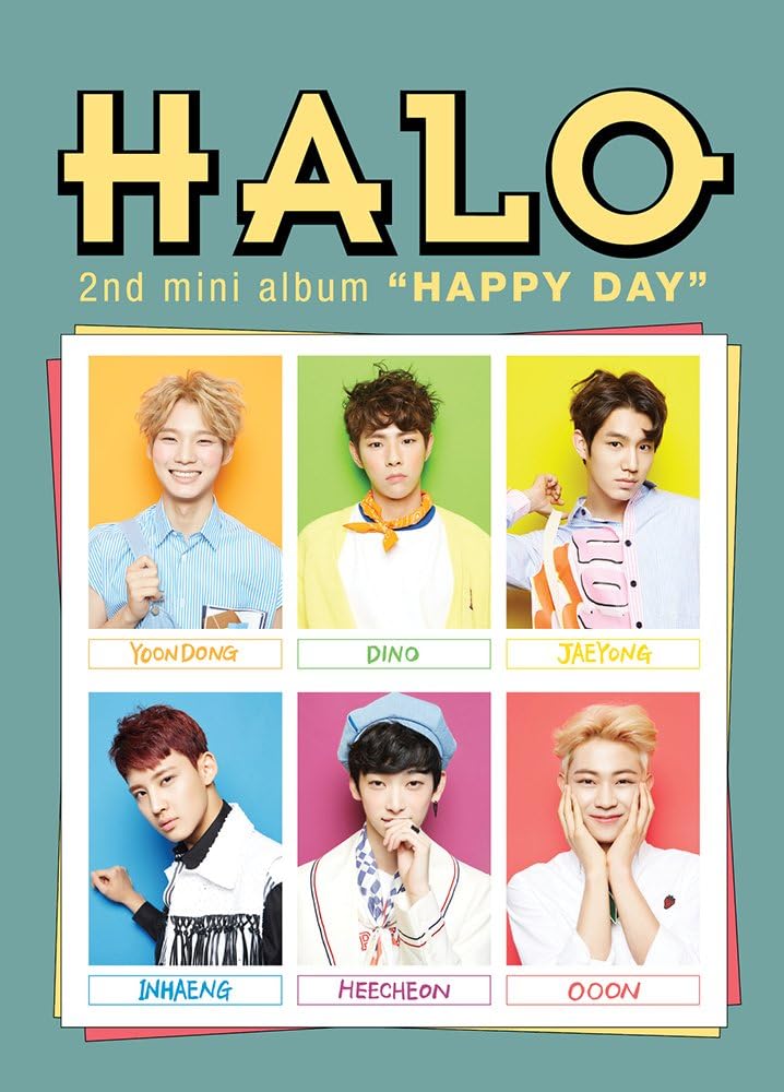 Amazon ヘイロー Halo Happy Day 2nd Mini Album 韓国盤 Halo アジアンポップ 音楽