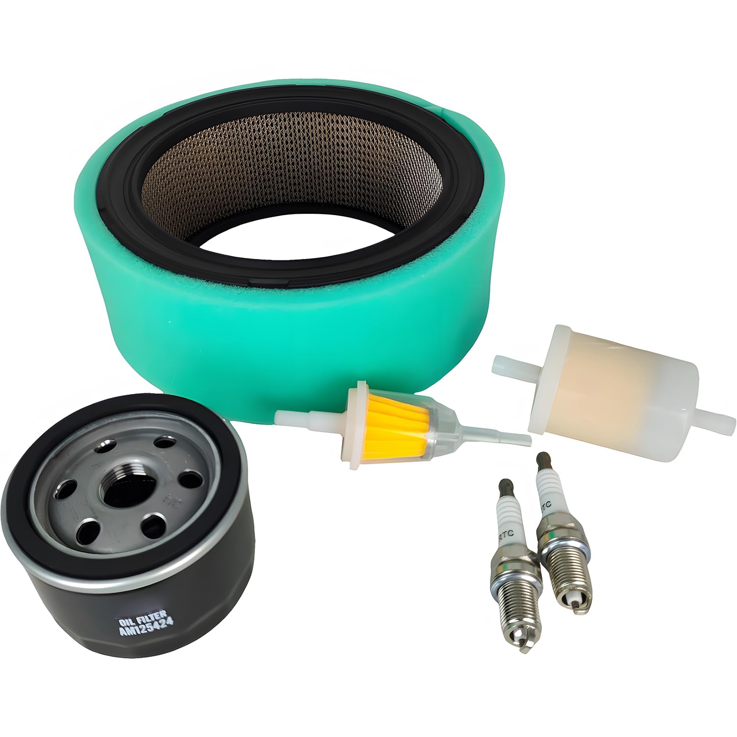 Photo 1 of EZROAD 230015 Tune-Up Kit Compatible with Miller Bobcat 225 260 265 ArcReach & Trailblazer 325 Engine Driven Welder w/Gas Engine Pre-Cleaner Air Oil Fuel Filter Spark Plug Set