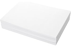 TAICHEUT 200 Sheets 8.5 x 11 Inch Linen Textured Cardstocks, 240 GSM White Cardstock Paper Wedding Invitation Cardstock for P