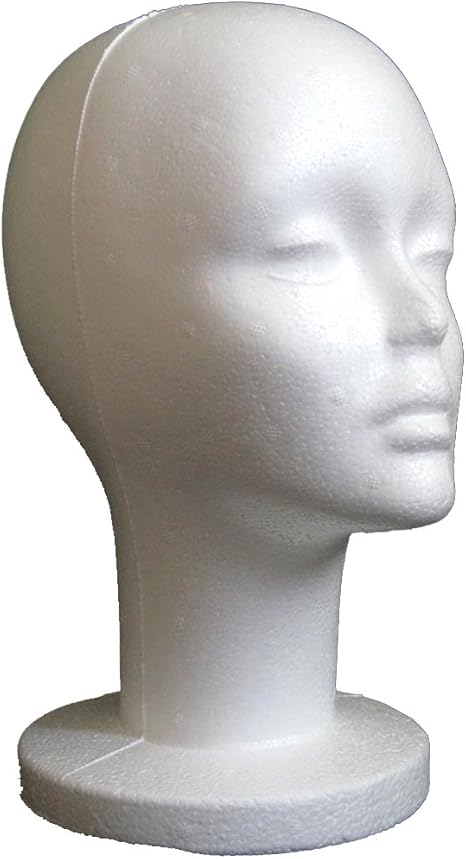 Amazon Com Fabal Female Styrofoam Mannequin Manikin Head Model