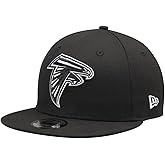New Era NFL 9FIFTY Black/White Adjustable Snapback Hat Cap One Size Fits All