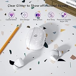 Aircawin for Beats Studio Buds Case 2021 Clear