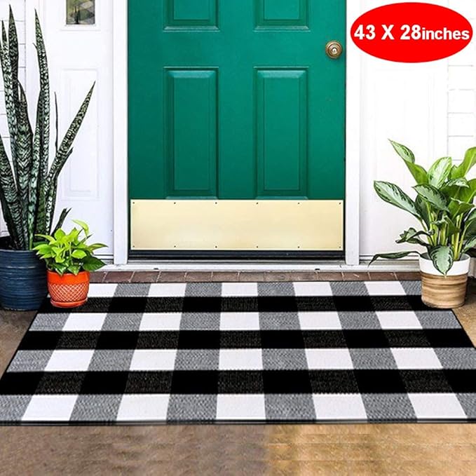 buffalo plaid outdoor rug 8x10