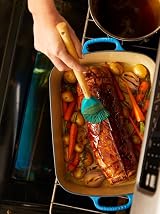 Le Creuset Silicone Basting Brush 26cm Flint Heat Resistant 250C Dishwasher Safe view 3