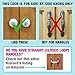 Kiscords Baby Safety Cabinet Locks for Knobs Child Safety Cabinet Latches for Home Safety Strap for Baby Proofing Cabinets Kitchen Door Rv No Drill No Screw No Adhesive/Color White/ 5 Pack Ez-Twist