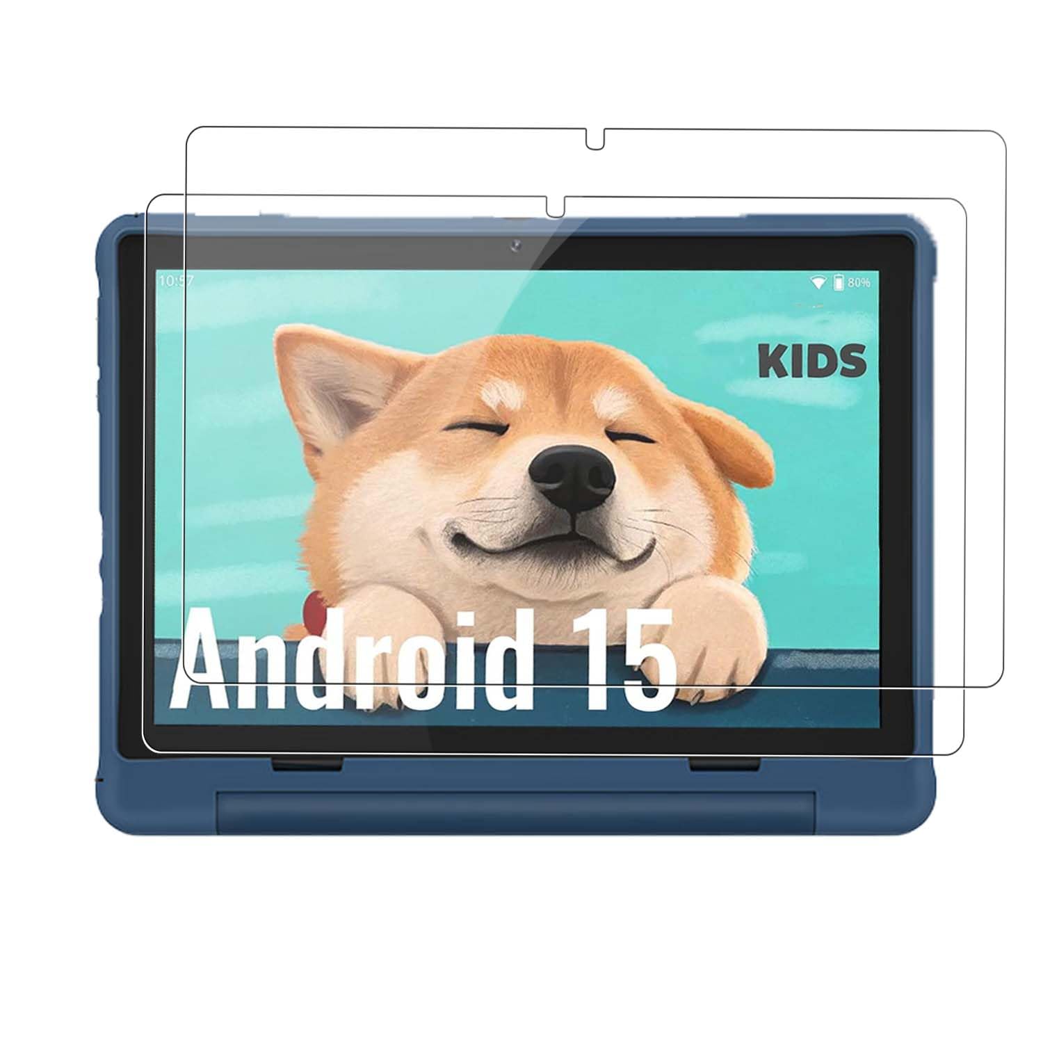 Photo 1 of Oshmirian ?2Pack? Screen Protector for UEMXDOX K106A 10.1inch Tablet – Tempered Glass, 9H Hardness, Anti-Scratch, Bubble-Free, HD Clear, Easy Installation