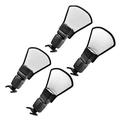 AItaf 2 In1 Flash Diffuser Light Reflectors for Photography Flash ...
