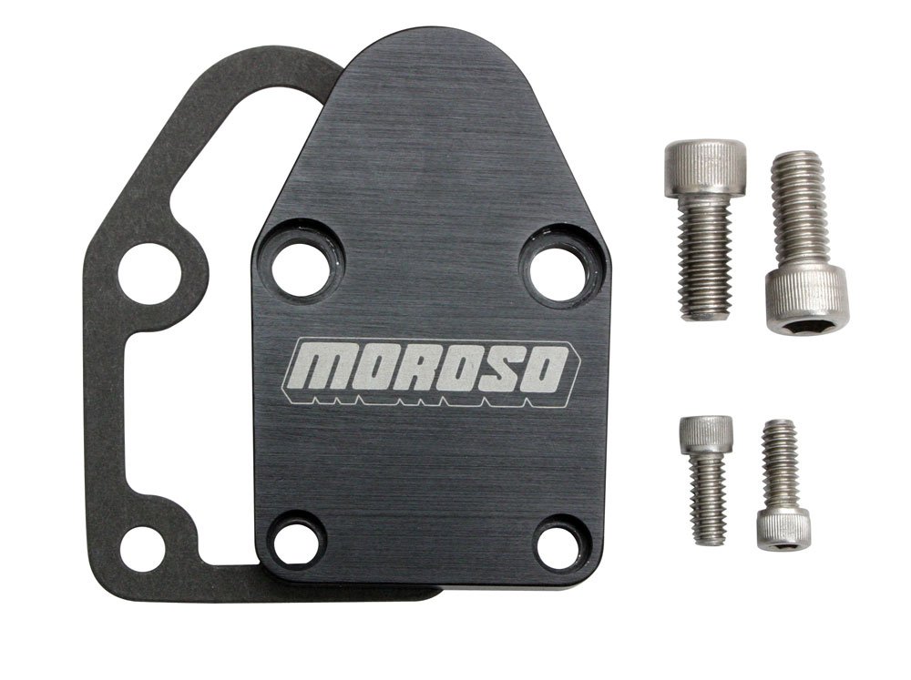 Moroso 65395 Fuel Pump BlockOff Plate for SBC Pricepulse