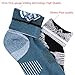 innotree 3 Pack Men's Merino Wool Hiking Socks, Full Cushioned Hiking Walking Socks Moisture Wicking Quarter Crew Socks