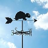 ANCNA-U Ocean Sea Life Metal wind vane,Marine