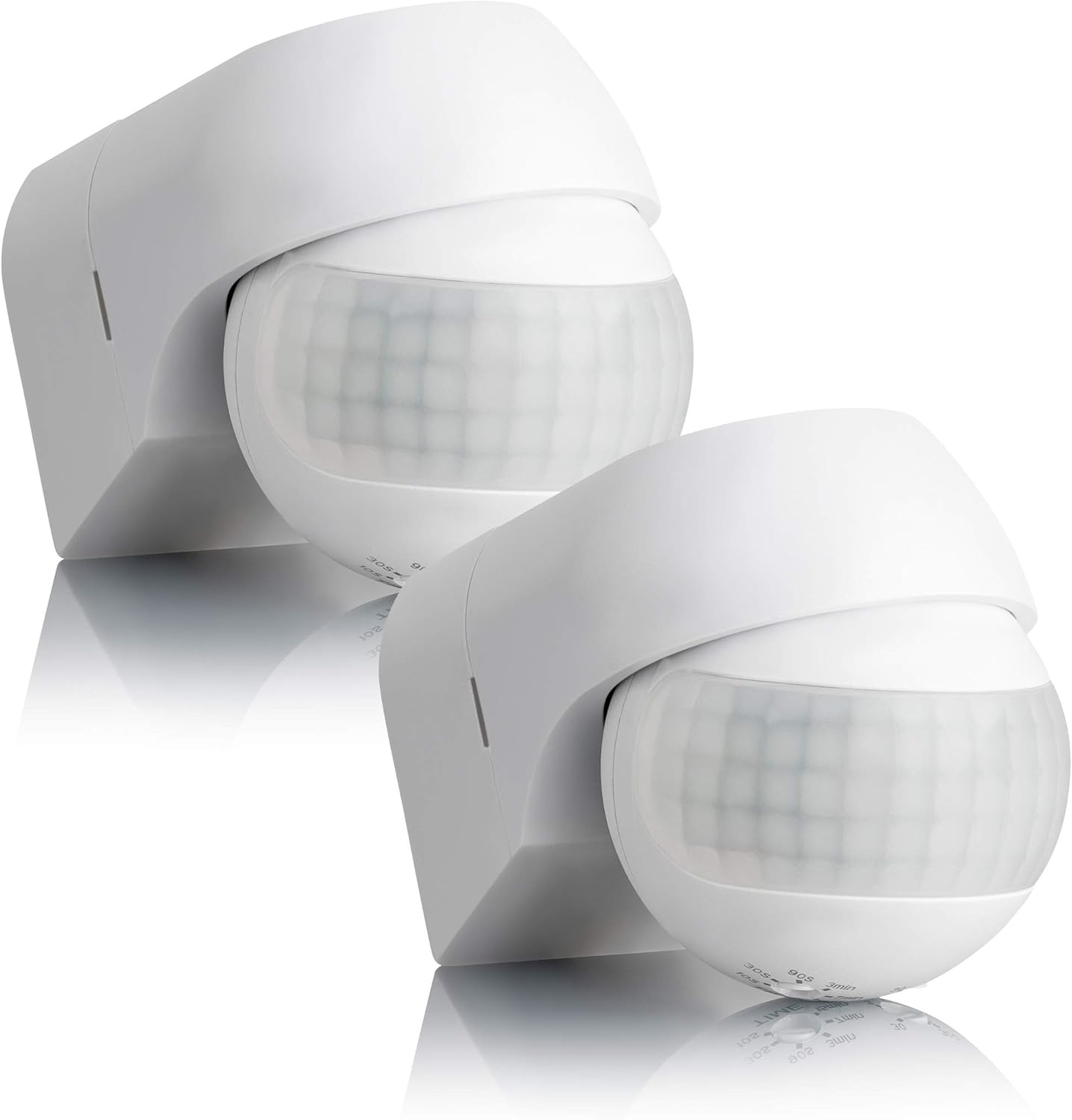 SEBSON 2x PIR Sensor Outdoor IP44 Light, Wall Mounted, Infrared Motion