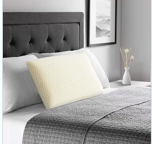 Kiss Dream 100% Talalay Latex Pillow, Natural Latex Sleeping Bed