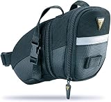Topeak Micro Aero Wedge Bicycle Saddle Bag TC2471B Black 25 cu in