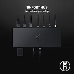 Razer Thunderbolt 4 Dock: 10 Ports in 1 - Dual 4K