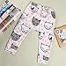 CANIS Baby Boys Girls Cartoon Print Harem PP Leggings Pants (110(3-4T), Pink cat)