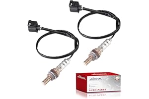 AISHAN 2PC O2 Oxygen Sensor Upstream/Downstream Compatible with Dodge Ram Caravan Challenger Durango Nitro ​Jeep Commander Grand Cherokee Wrangler Chrysler Replace# 234-4587 250-24253