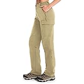 Moosehill Women's Hiking Pants Lightweight Quick Dry Water Resistant Cargo Travel Work Summer Pants for All Seasons
