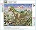 DIY 5D Diamond Painting by Number Kit, LPRTALK Full Drill Diamonds Painting Dinosaur Tyrannosaurus Crystal Rhinestone Embroidery Cross Stitch Supply for Wall Decoration 10X12 inches