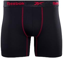 Reebok Men's Boxer Briefs - 4 Pack Soft Mens