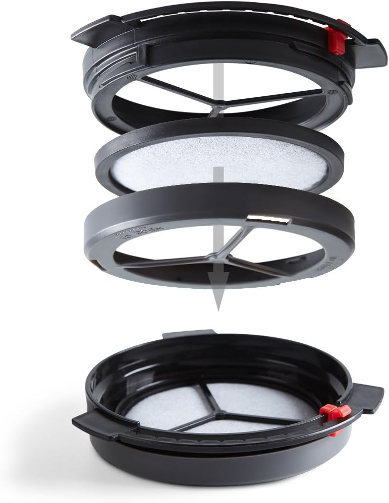 Geesta 12-Pack Premium Activated Charcoal Water Filter Disk for All Mr. Coffee Models: Home & Kitchen