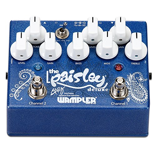 Wampler Paisley Drive Deluxe Dual Overdrive Pedal