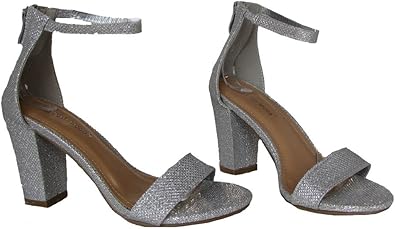 slim block heel sandals