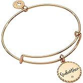 Alex and Ani Godmother Charm Bangle Bracelet for Women