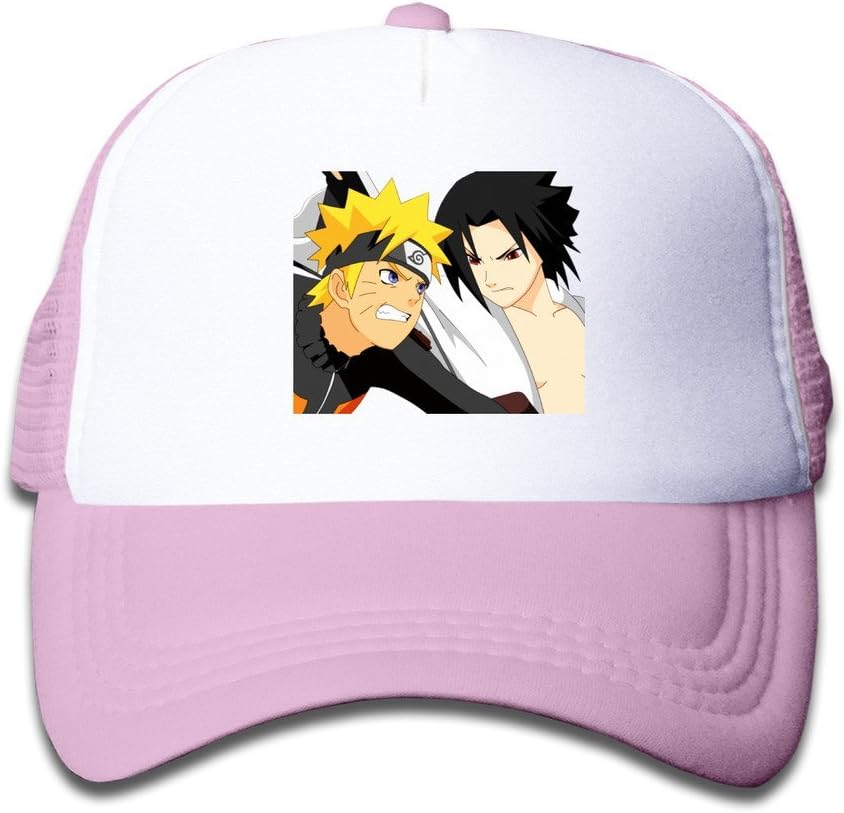 Naruto Shippuden Uzumaki Sasuke Teenager Trucker Cap Hat Boys Girls One Size