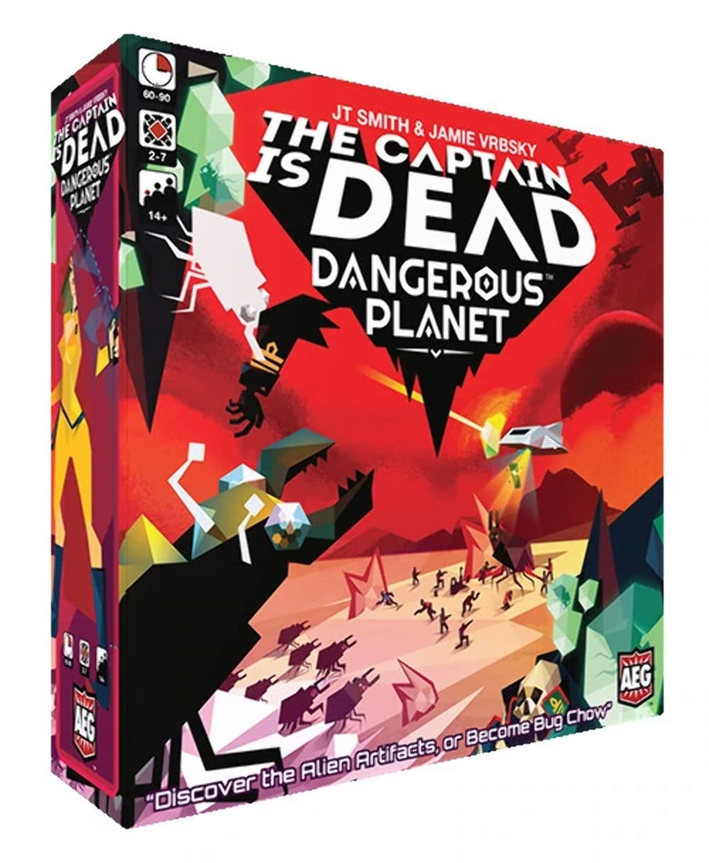 Alderac Entertainment Group AEG7039 The Captain is Dead: Dangerous Planet, Mixed Colours