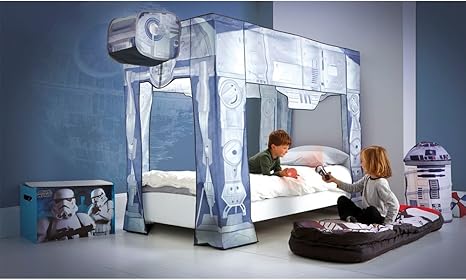 Official Star Wars At At Bed Canopy Cable Every Single Bed Frame Amazon De Kuche Haushalt