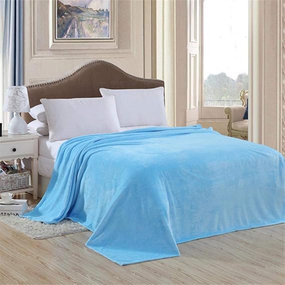 Cobija Super Suave Individuales Mantas De Lana Color Sólido | Envío Gratis