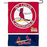 St. Louis Cardinals Retro Vintage Throwback Double Sided Garden Flag