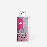 STALEKS PRO Smart 22 Cuticle Scissors, 23.5 mm Blades, Medium Handles | Professional cuticle scissors with thin, narrow curved blades with a classic cuticle-scissor bending radius;
