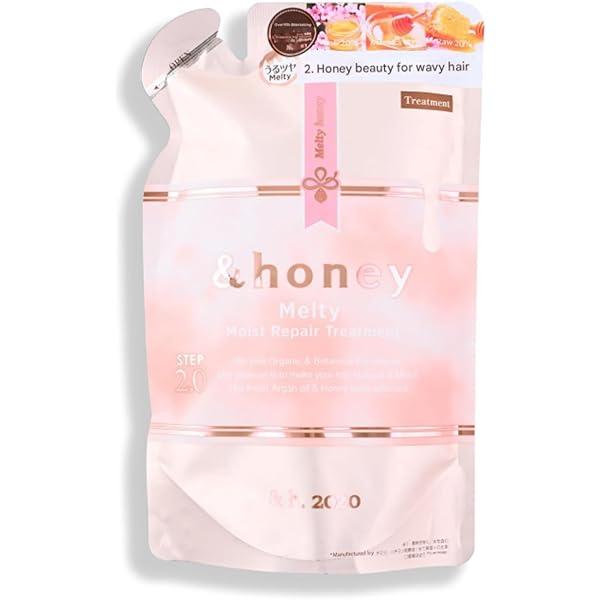 Amazon.com : &-Honey Melty Moist Repair Shampoo Refill 350ml
