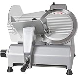 VEVOR Commercial Deli Meat Cheese Food Slicer, 10 Inch, Silver