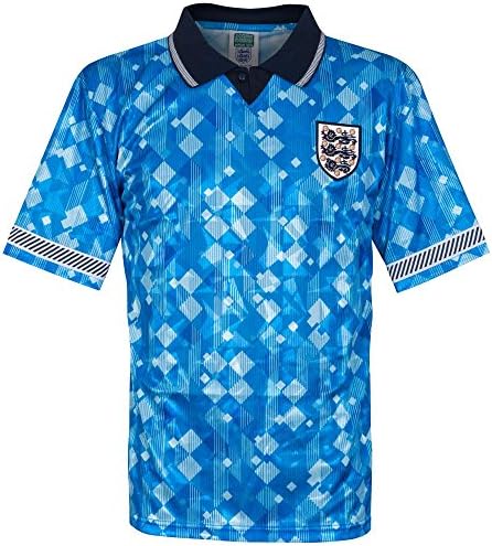 Official Retro England 1990 World Cup Finals Retro Third Shirt 100% POLYESTER
