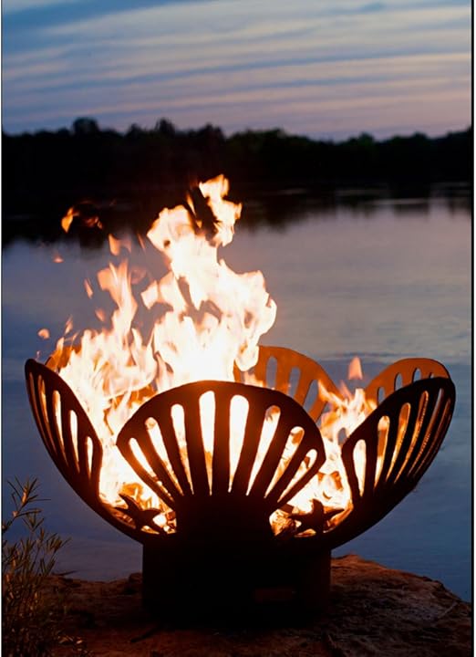 Fire Pit Art Asia 36 In Fire Pit Amazon Co Uk Garden Outdoors