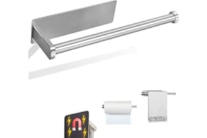 Paper Towel Holder Magnetic Towel Holder Rack for Kitchen (magnetic-12inch-Brushed)